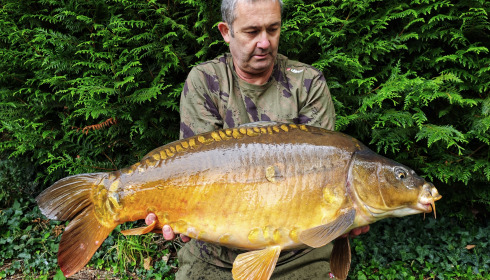 A 28 lb 2 oz carp from La Fonte, Graham Bromley, Sep 2024