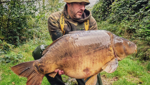A 42 lb 9 oz carp from La Fonte, Matthew Burns, Sep 2024