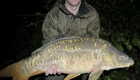 A 22 lb carp from La Fonte, Dave Tabberner, Sep 2024