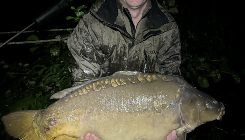 A 26 lb 6 oz carp from La Fonte, Dave Tabberner, Sep 2024