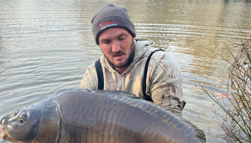 A carp from Lakeview, Additional Winter Stocking, Dec 2024
