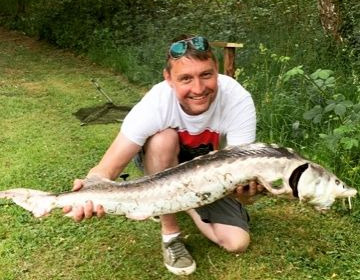 A carp from Lakeview, Jan 2024