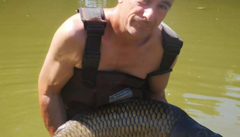 A carp from Lakeview, Jan 2024