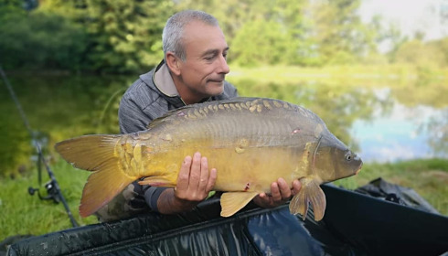A carp from Lakeview, Jan 2024