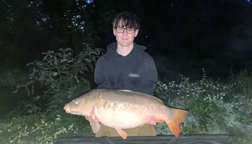 A 29 lb carp from Lakeview, Edward Howe, Sep 2025