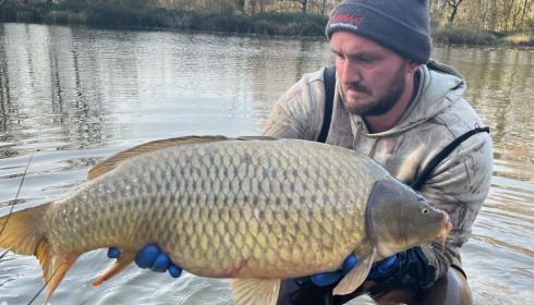 A carp from Lakeview, Additional Winter Stocking, Dec 2024