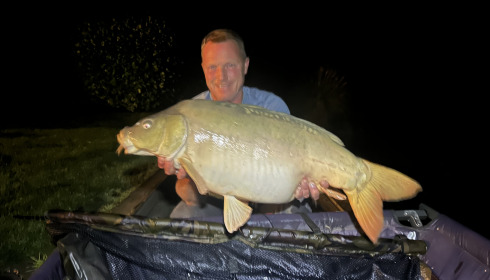 A 32 lb 8 oz fish from Landes, Oct 2024