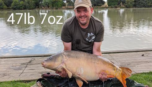 A 47 lb 7 oz fish from Landes, New PB, Sep 2023