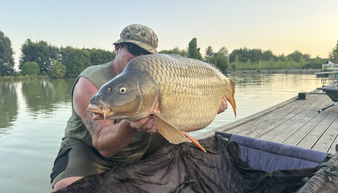 A 35 lb fish from Landes, Big common, Jun 2025