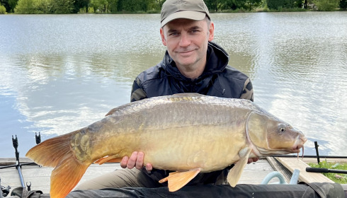 A 22 lb carp from Landes, Darren Williams, Apr 2024
