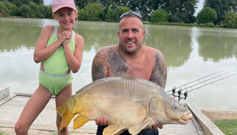 A 38 lb 2 oz fish from Landes, Mirror, Aug 2024