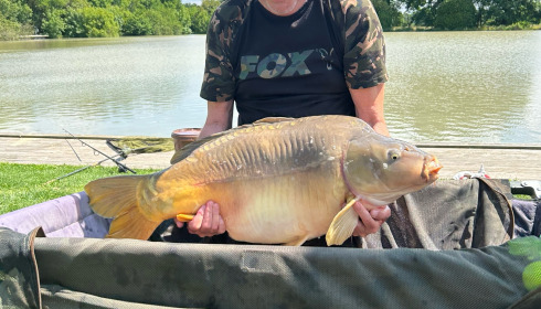 A 44 lb 4 oz fish from Landes, May 2024