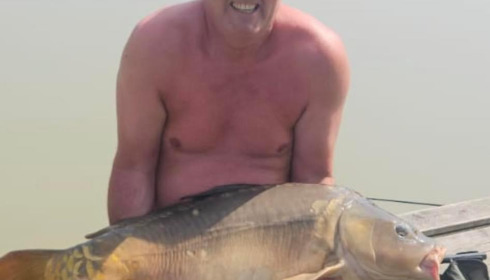A 43 lb 2 oz fish from Landes, Biggest of 23 carp, Jul 2024