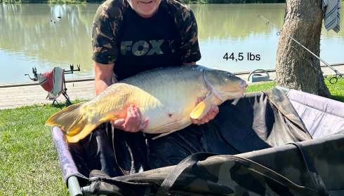 A 44 lb 8 oz fish from Landes, May 2024