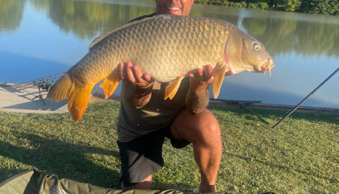 A 39 lb 6 oz fish from Landes, Aug 2024