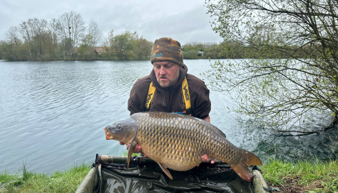 A 43 lb 12 oz carp from Laroussi, Terrence Webster, Apr 2024