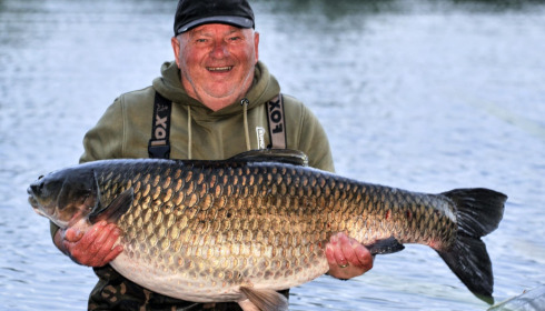 A 57 lb 8 oz fish from Laroussi, Grass carp, May 2025