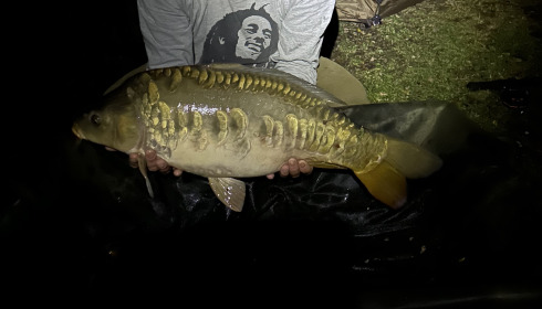A 21 lb fish from Laroussi, Oct 2023