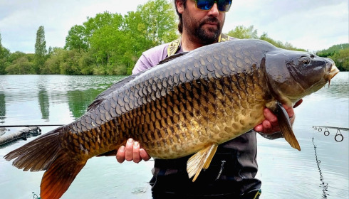 A 33 lb fish from Laroussi, May 2024