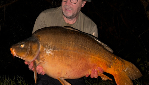 A 38 lb fish from Laroussi, Mirror, Oct 2024
