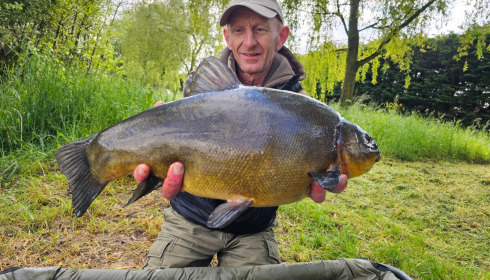 A fish from Laroussi, 10lb 2oz Tench, May 2024