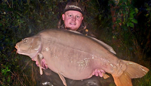A 57 lb 4 oz fish from Laroussi, Mirror, Oct 2023