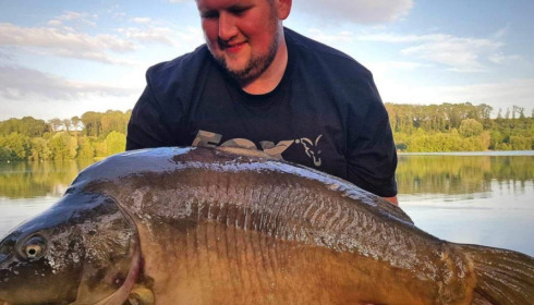 A 43 lb 6 oz carp from Lepinet North, Lewis Clayton, Jul 2024