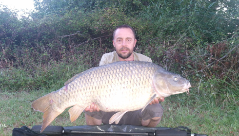 A 35 lb fish from Lepinet North, Jul 2025