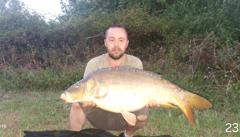 A 23 lb 4 oz fish from Lepinet North, Jul 2025