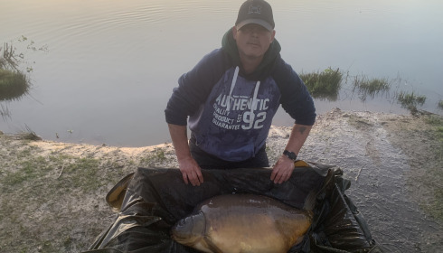 A 48 lb carp from Lepinet North, Joseph Gibbons, Apr 2024