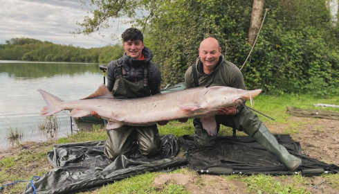A sturgeon from Lepinet North, Gavin Baxter, Apr 2024