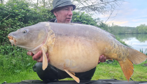 A carp from Lepinet North, Apr 2025