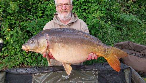 A 35 lb fish from Lepinet North, May 2023