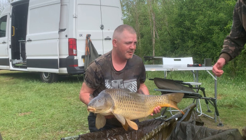 A carp from Lepinet North, Joseph Gibbons, Apr 2024
