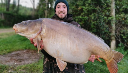 A carp from Lepinet North, May 2022