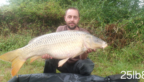 A 25 lb fish from Lepinet North, Jul 2025