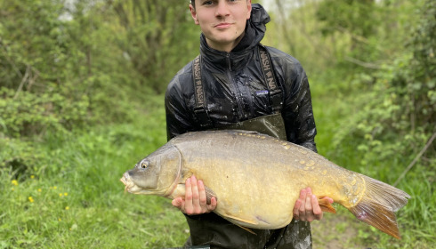 A 36 lb 2 oz carp from Lepinet North, Harry Baxter, Apr 2024