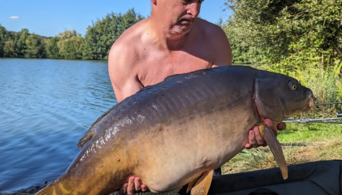 A 40 lb 15 oz fish from Lepinet South, Mirror Carp, Sep 2023