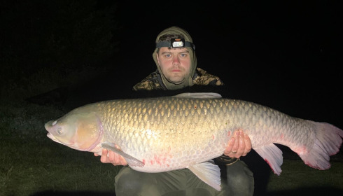 A 42 lb fish from Lepinet South, Jun 2024
