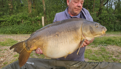 A carp from Lepinet South, Stephen Booth, Apr 2025