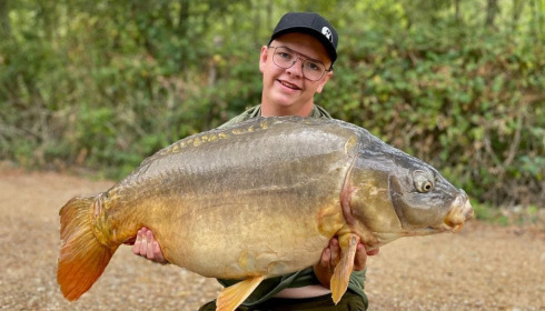 A carp from Lepinet South, Sep 2022