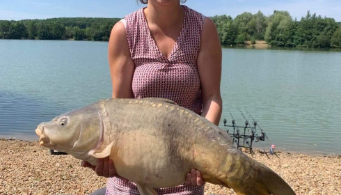 A carp from Lepinet South, DAVID, Jul 2022