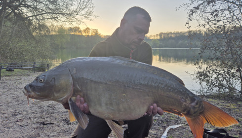 A 37 lb 2 oz fish from Lepinet South, Mirror, Apr 2025