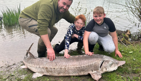 A 80 lb fish from Lepinet South, Mar 2024