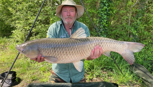 A 32 lb 1 oz fish from Lepinet South, Grass, Apr 2025