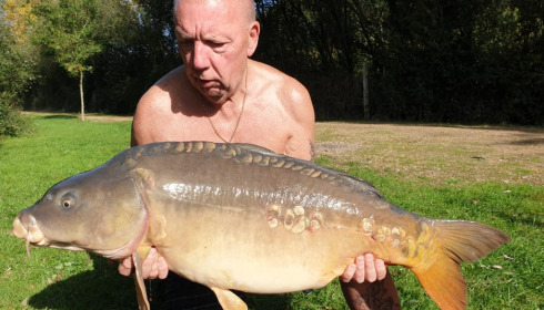 A 43 lb 6 oz fish from Lepinet South, Oct 2023
