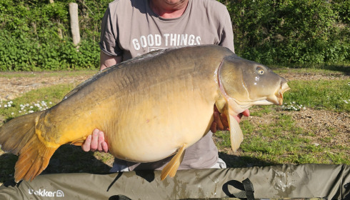 A carp from Lepinet South, Stephen Booth, Apr 2025