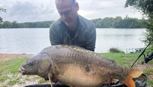 A 48 lb 15 oz fish from Lepinet South, Mirror Carp, Aug 2025