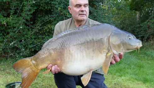 A 43 lb fish from Lepinet South, Oct 2023
