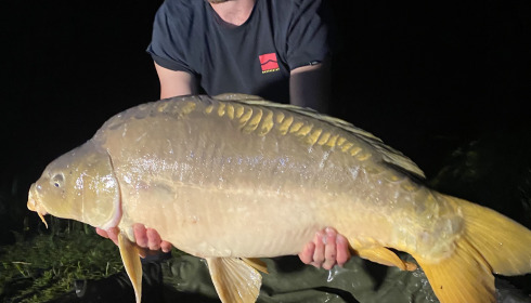 A 41 lb carp from Lillybelle, Will Smith, May 2023